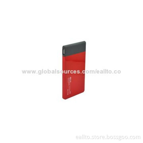 Power Banks/Portable Batteries with LED Torch, 4,500mAh Capacity